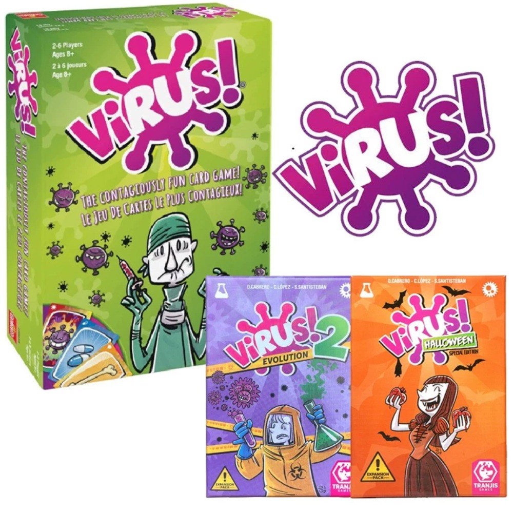 Board Game Virus - Interesante juego de cartas Virus Card