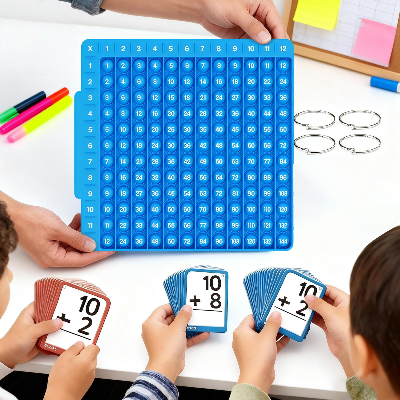 Board Game Operation - Juego de tarjetas Flash de matemáticas