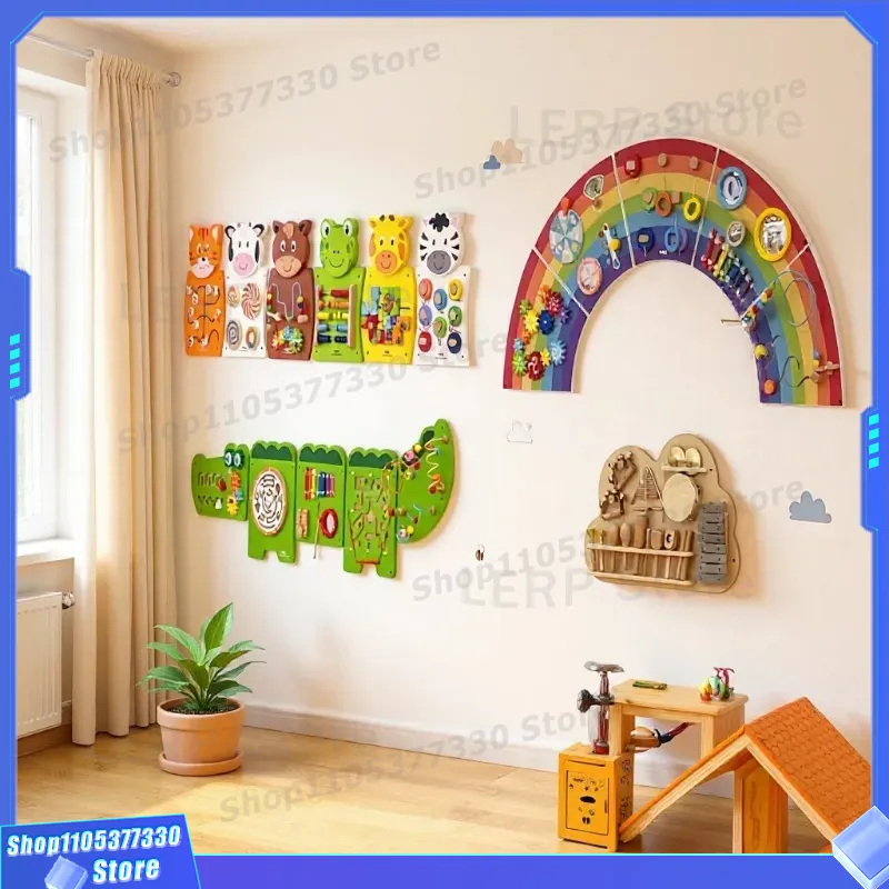 Board Game Operation - Tablero de actividades de madera para