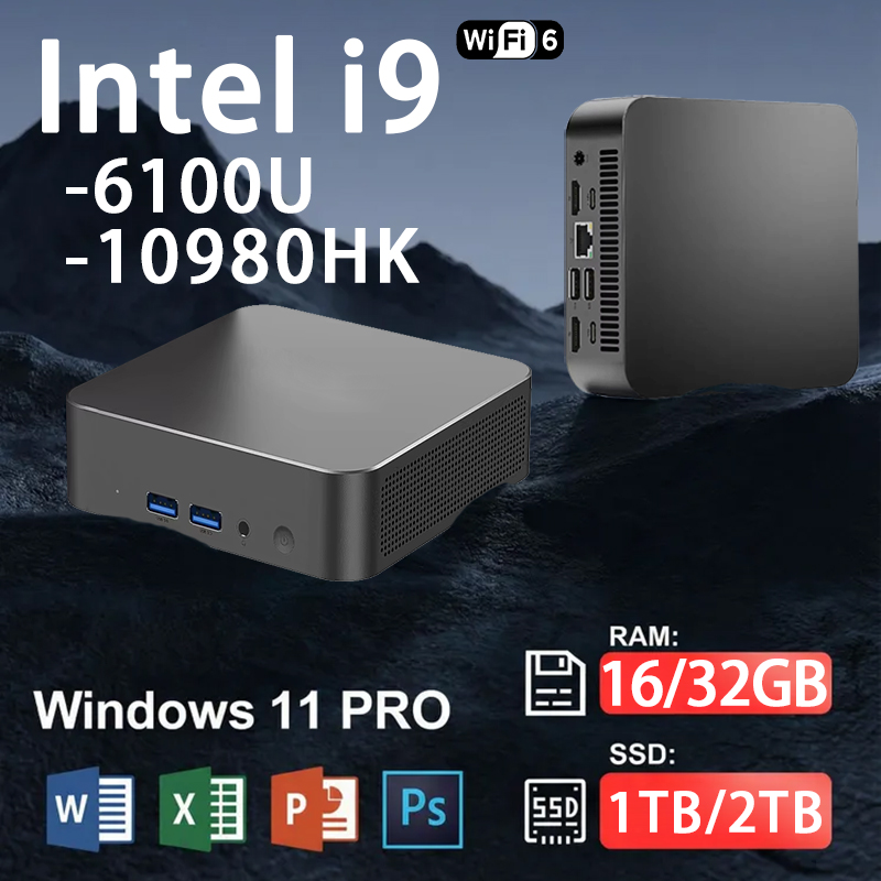 Board Game Pc - Mini PC con Windows 11, Intel