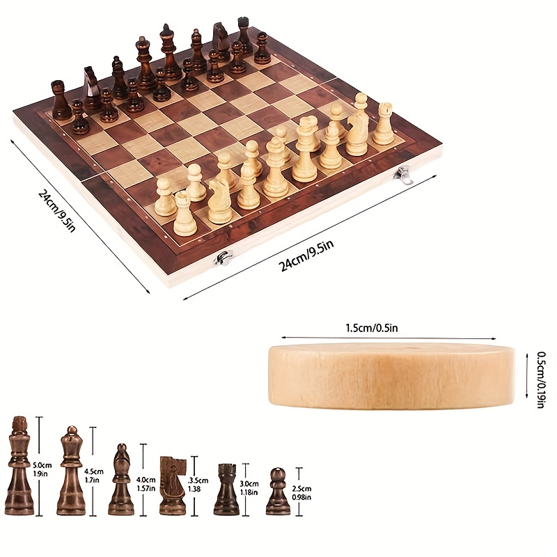 Tablero de ajedrez 3 en 1, tab - Board Game Operation reseña y precio