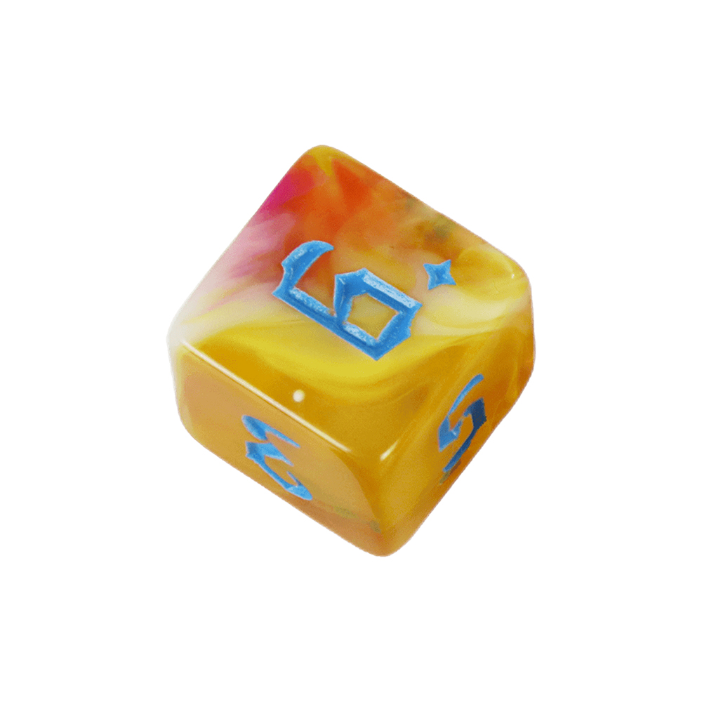 Juego de 7 dados poliédricos c - Board Game Font reseña y precio