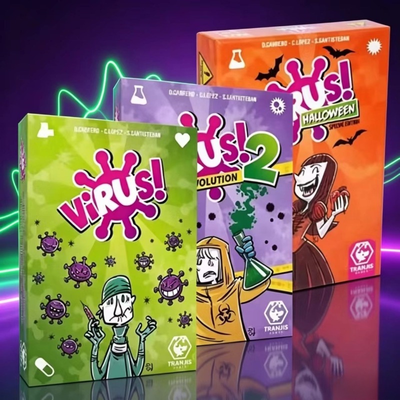 Juego de Cartas Estratégico Fa - Board Game Virus reseña y precio