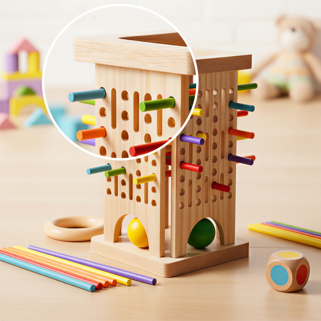 Juego de mesa de madera Montes - Board Game Family reseña y precio