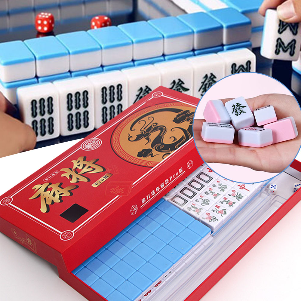 Mini Mahjong de viaje portátil - Board Game Family reseña y precio