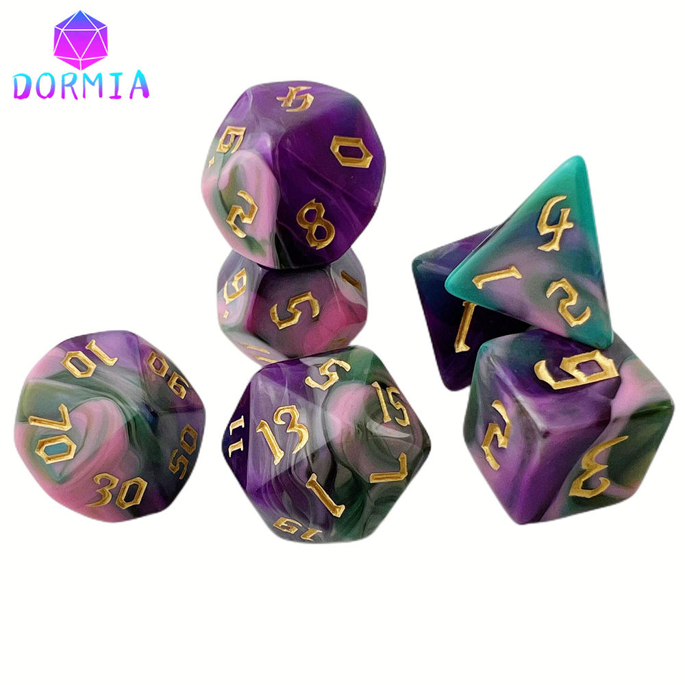 Dados DND Cube Blending Colors - Board Game Font reseña y precio